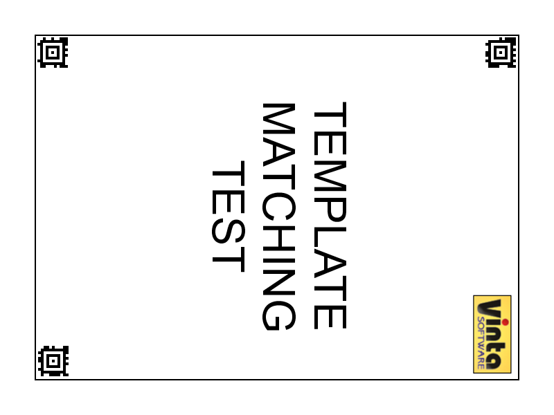 90-degree rotated document image with key zones based on barcodes