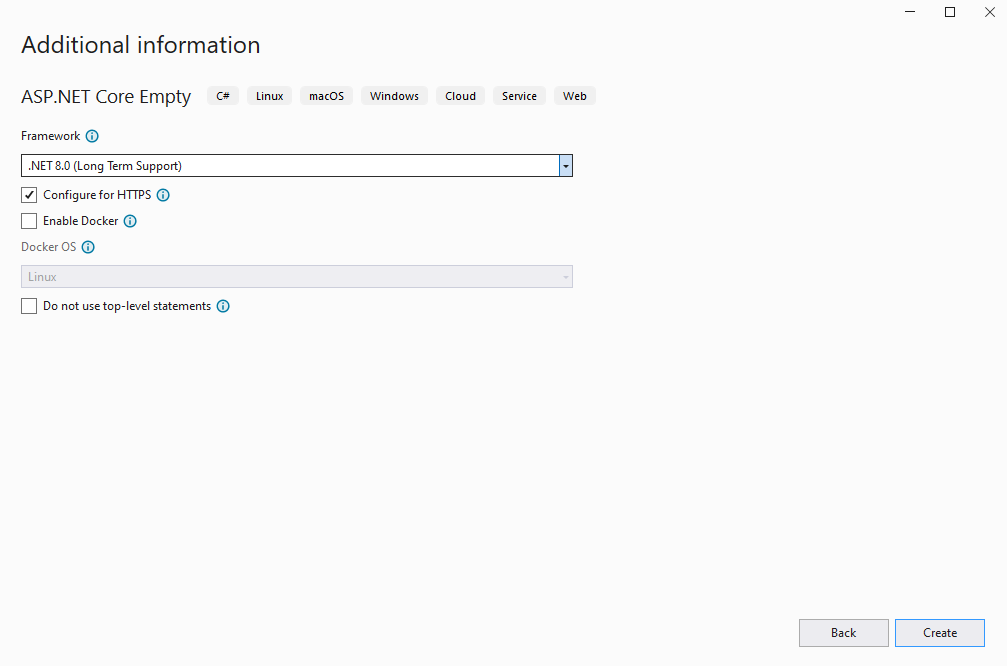 Configure the project to use .NET 7.0